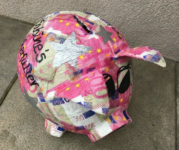 Sparschwein 2023 Glücksschwein Geldgeschenk Geschenke Box 500 € Motiv Wunscherfüller