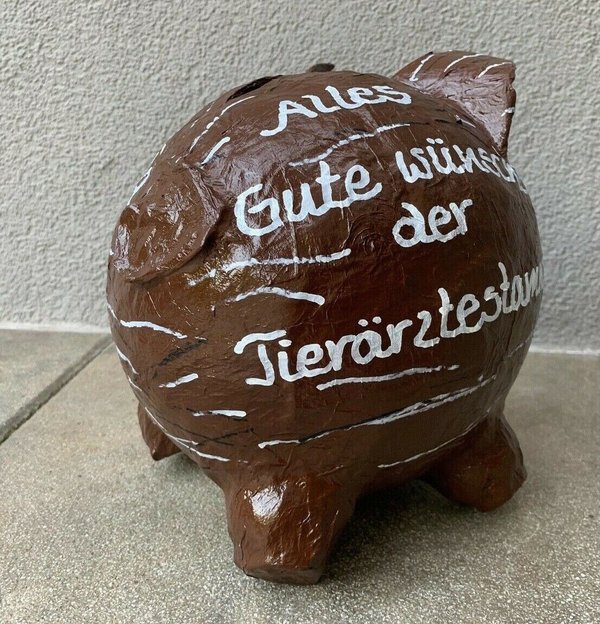 Sparschwein Wildschwein Wildsau Waldmanns Heil Geldgeschenk Geschenkbox Hochzeit Geburtstag Box