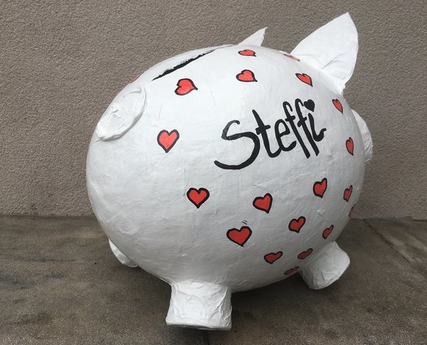Sparschwein XXL Love Geschenk Valentinstag Muttertag Geldgeschenk Kartenbox
