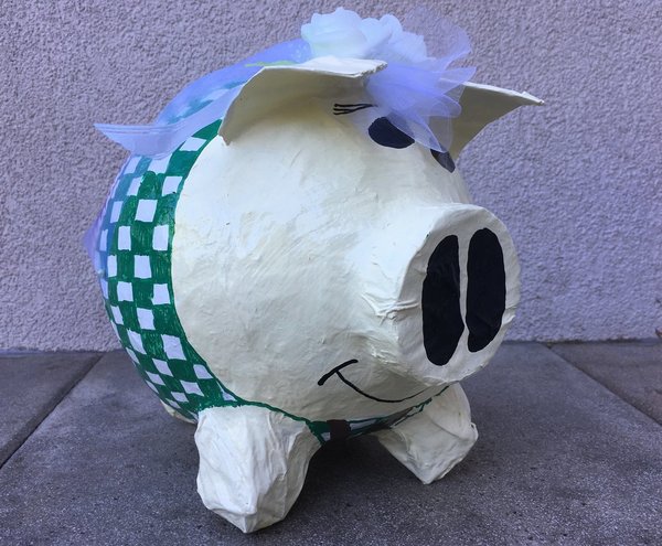 Sparschwein mit Lederhose bayrisches Hochzeitsschwein Glücksschwein zur Hochzeit Geldgeschenke Box